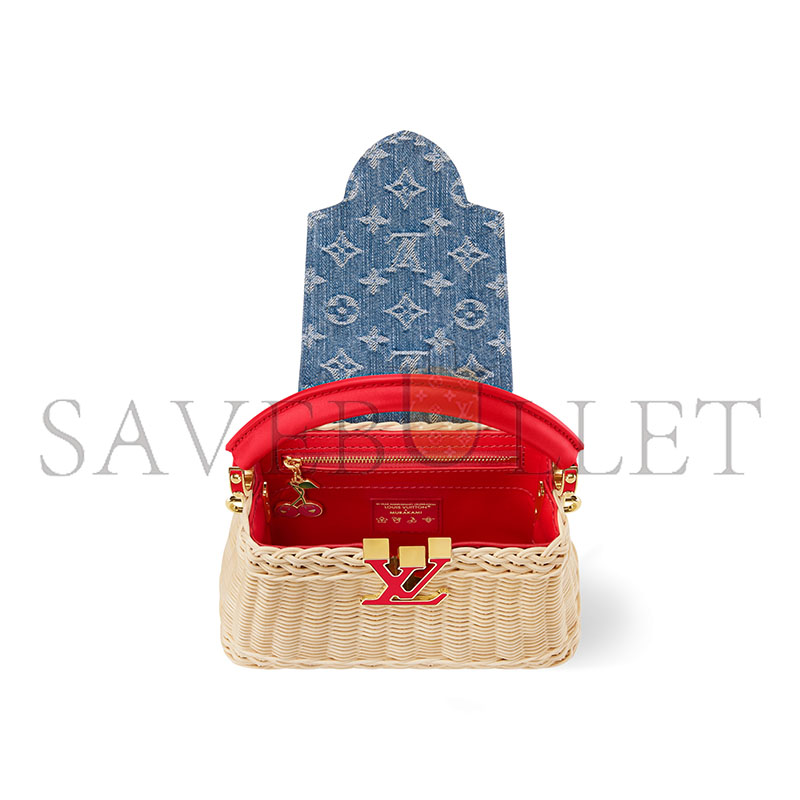 l0*is V*t0n murakami lv x tm capucines mini m14295 (21*14*8cm)